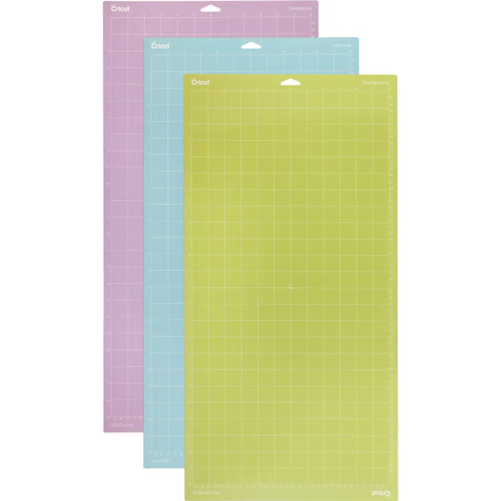 Cricut Tapis De Machine|Accessoires^Assortiment de tapis de découpe de 30,5cm &times; 61cm (12po &times; 24po), pack de 3
