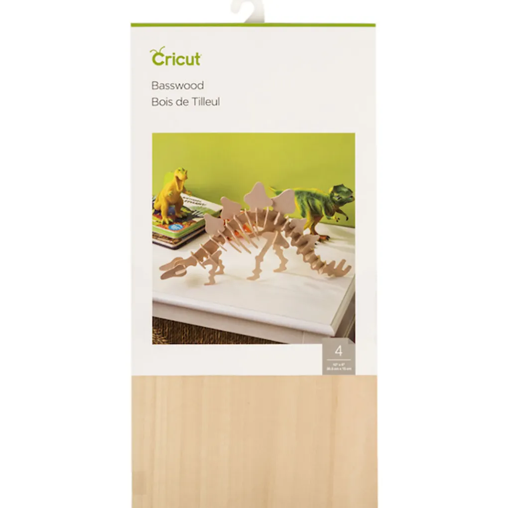 Cricut Matériaux Pour Maker^Bois de tilleul, 30,5cm × 15,2cm (12po × 6po)