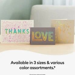 Cricut Papier Et Cartes|La Gamme Explore^Cartes à découper, collection Pastel- S40 (14unités)