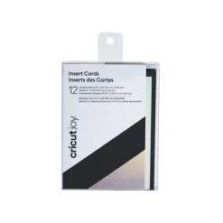 Cricut Papier Et Cartes^Cartes à insérer Joy™, noir/holographique argent