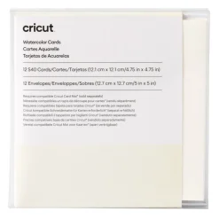 Cricut Papier Et Cartes|La Gamme Explore^Cartes aquarelle -S40 (12unités)