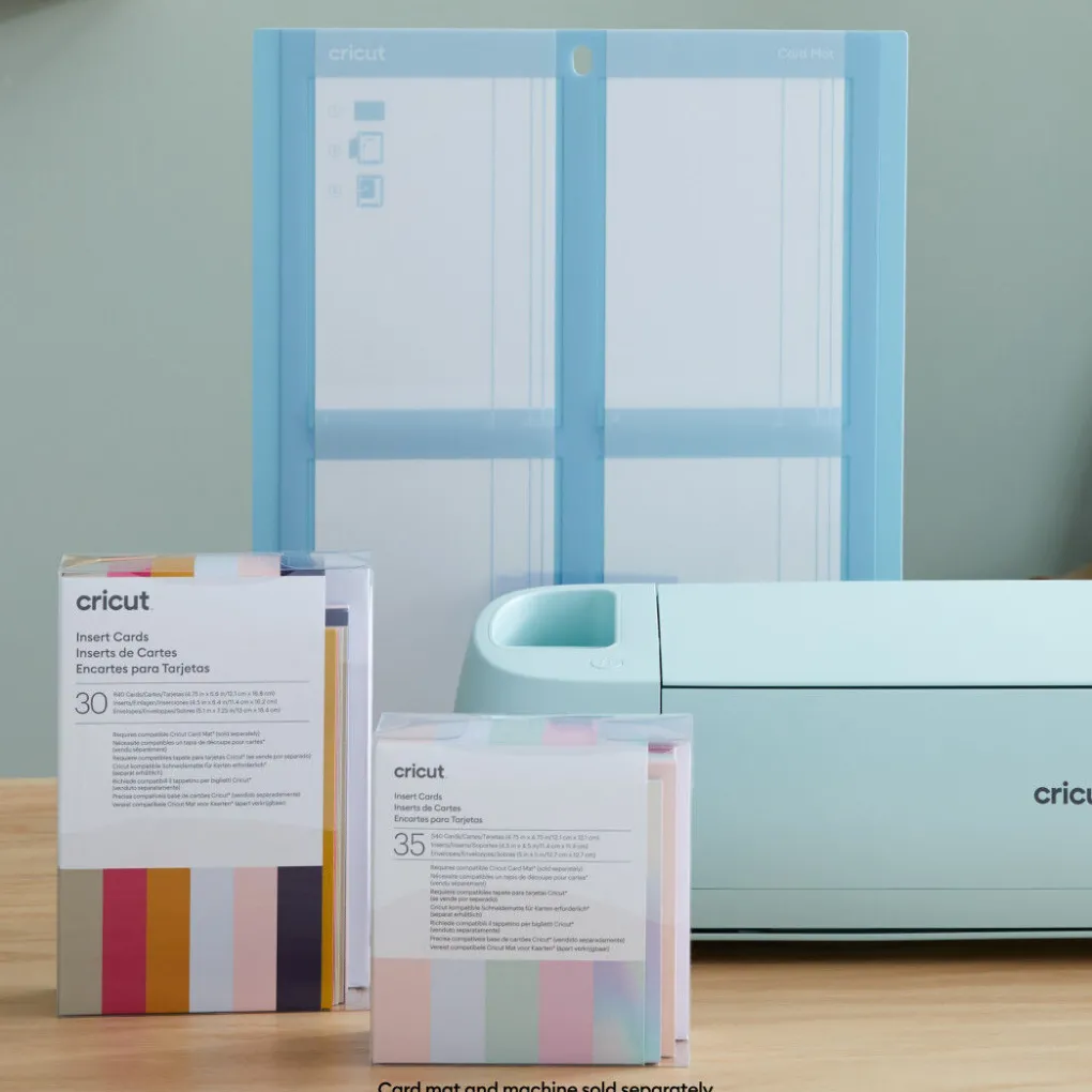 Cricut Papier Et Cartes|La Gamme Explore^Cartes avec insert, collection Rainbow Scales- R10 (42unités)