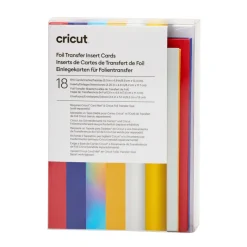 Cricut Papier Et Cartes|La Gamme Explore^Cartes avec insert de transfert de foil, collection Celebration- R10 (18unités)