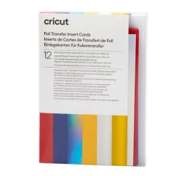 Cricut Papier Et Cartes|La Gamme Explore^Cartes avec insert de transfert de foil, collection Celebration- R40 (12unités)