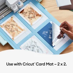 Cricut Papier Et Cartes|La Gamme Explore^Cartes avec insert de transfert de foil, collection Celebration- R40 (12unités)