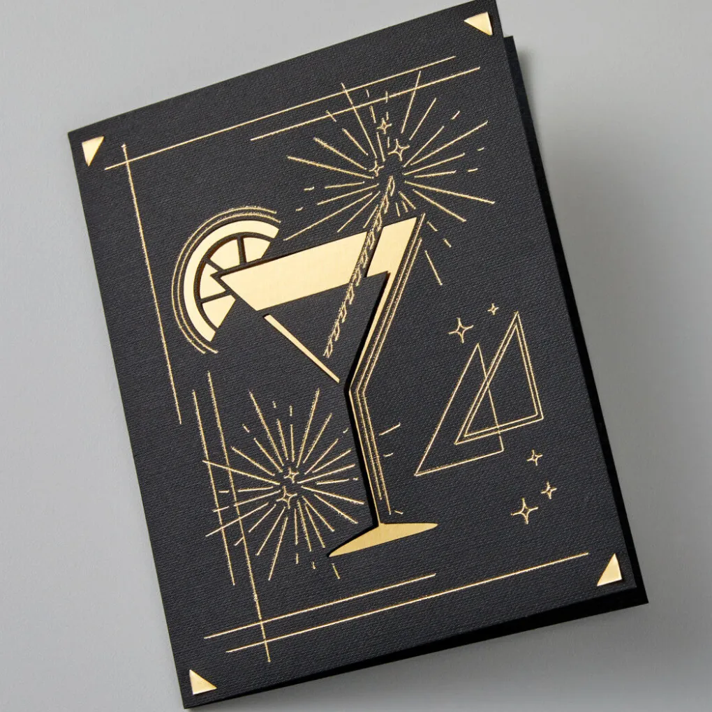 Cricut Papier Et Cartes|La Gamme Joy^Cartes avec insert transfert de foil Joy™, collection Royal Flush - A2