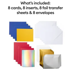 Cricut Papier Et Cartes|La Gamme Joy^Cartes avec insert transfert de foil Joy™, collection Celebration - A2