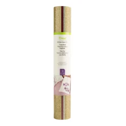 Cricut Thermocollant (htv)|Matériaux^échantillon de thermocollant pailleté, Sangria