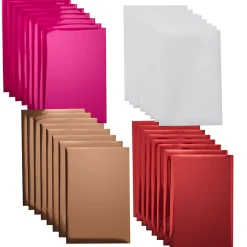 Cricut Feuilles De Transfert De Foil^Collection de feuilles de transfert de Foil, Rubis (24unités)