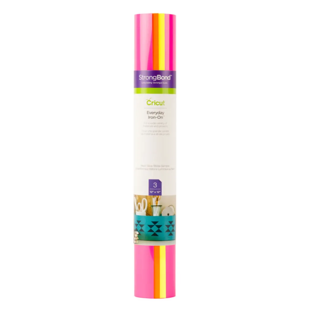 Cricut Thermocollant (htv)|Matériaux^Collection Thermocollants Everyday, Bâtons Lumineux Fluo