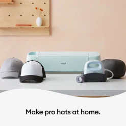 Cricut Supports Personnalisables|Supports Personnalisables^Ball Cap Hat Blank, Grey (12 unités)