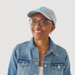 Cricut Supports Personnalisables|Supports Personnalisables^Ball Cap Hat Blank, Grey (12 unités)