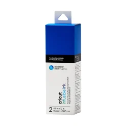 Cricut Infusible Ink^Feuilles de transfert Infusible Ink™ (2 unités), Bleu Véritable