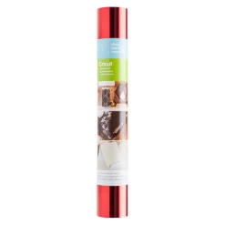 Cricut Vinyle^FOIL ADHéSIF MéTALLISé ROUGE 12 X 48