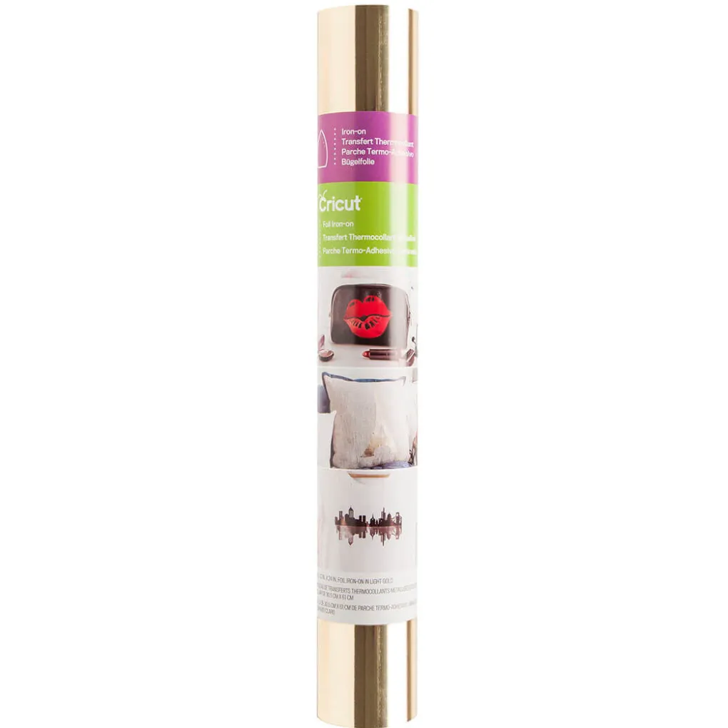 Cricut Thermocollant (htv)^Foil Iron-On, Light Gold