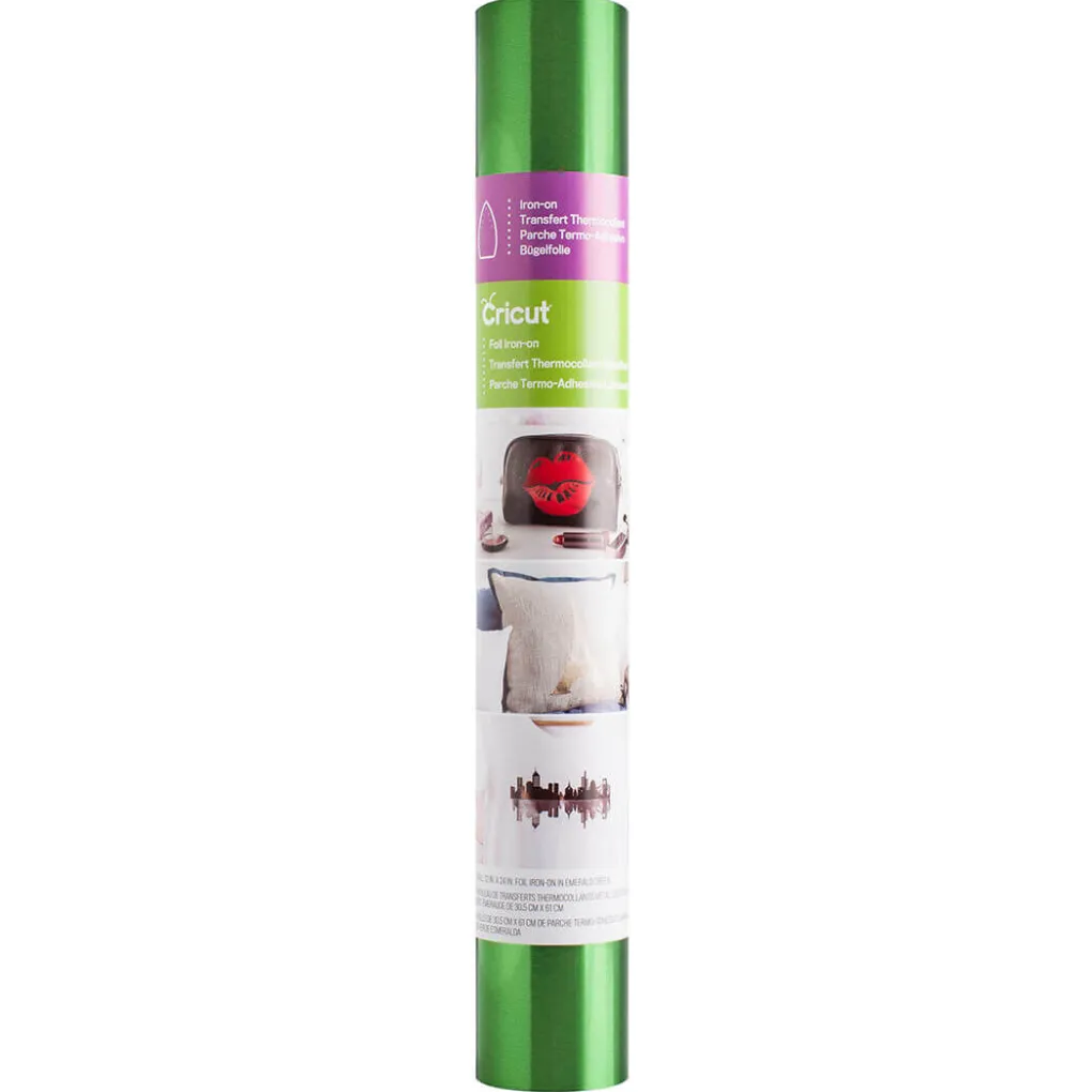 Cricut Thermocollant (htv)^Foil thermocollant , Vert émeraude