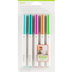Cricut Stylos Et Marqueurs|Stylos Et Marqueurs^Kit de stylos à pointe fine, Wisteria (5 unités)