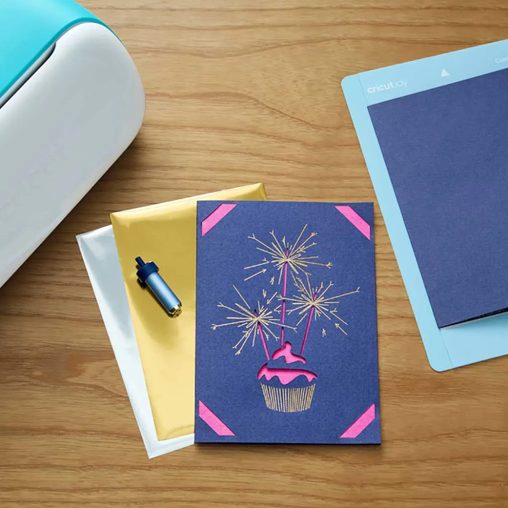 Cricut Lames Et Outils|La Gamme Joy^Kit de transfert de foil Joy™