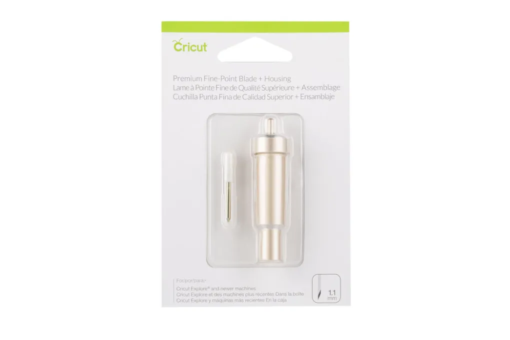 Cricut Lames Et Outils|Accessoires^Lame à pointe fine premium + base, or