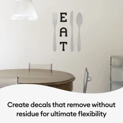 Cricut Vinyle^Matte Metallic Smart Vinyl™ - Removable, (3 ft)