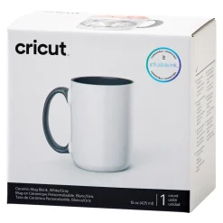 Cricut Infusible Ink|Supports Personnalisables^Mug biseauté en céramique à personnaliser - Océan, 425ml (15oz) (1unité)