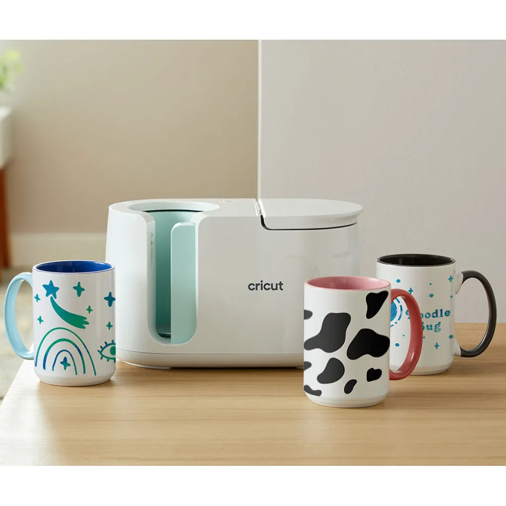 Cricut Supports Personnalisables|Infusible Ink^Mug biseauté en céramique à personnaliser - 425ml (15oz) (1unité)