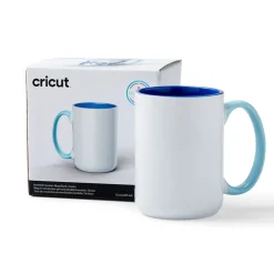 Cricut Supports Personnalisables|Infusible Ink^Mug biseauté en céramique à personnaliser - 425ml (15oz) (1unité)