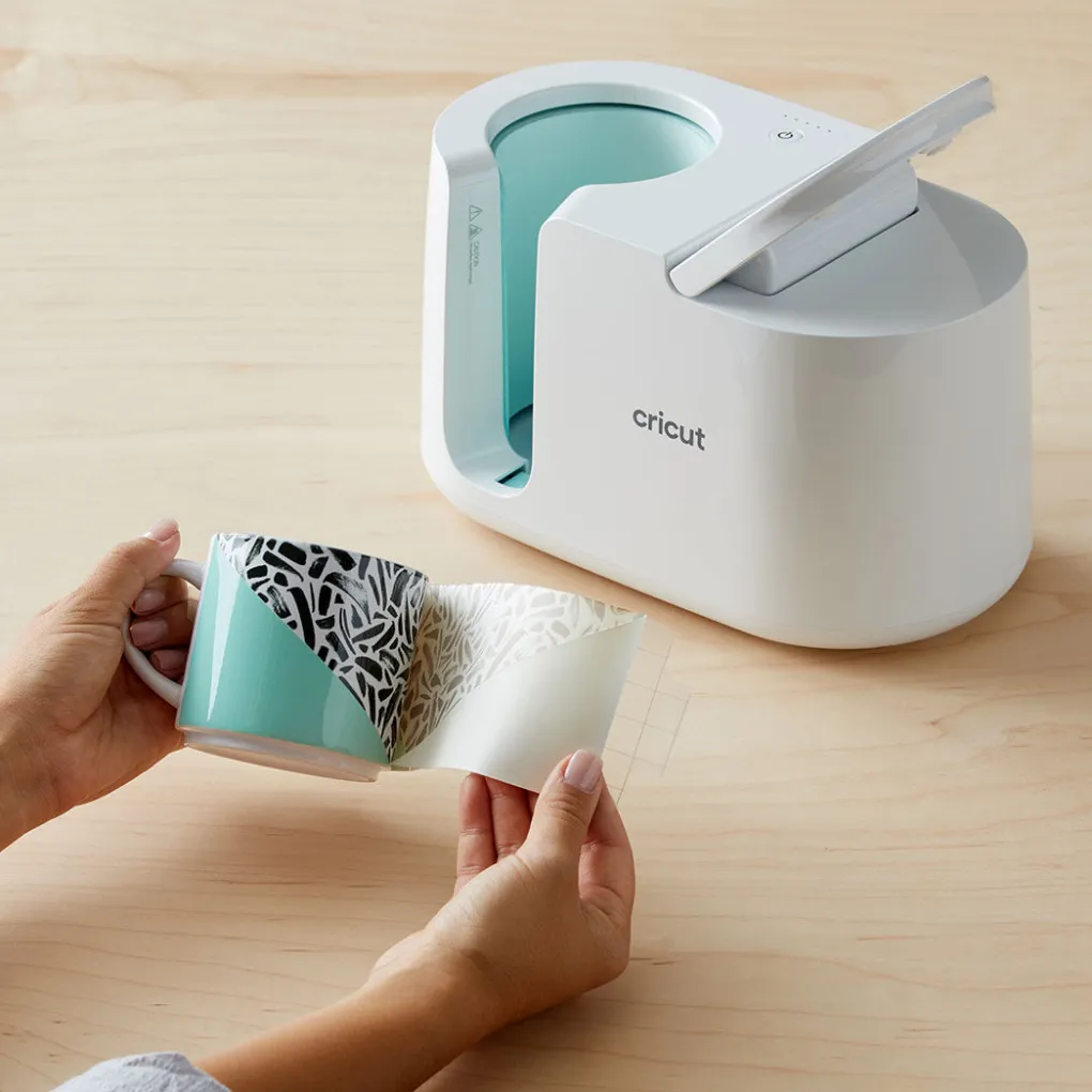 Cricut Supports Personnalisables|Infusible Ink^Mug personnalisable et empilable en céramique, blanc - 340ml/12oz (4unités)