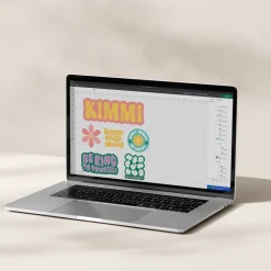 Cricut Matériaux Imprimables & Stickers|La Gamme Joy^Papier autocollant imprimable - A4 (8 feuilles)