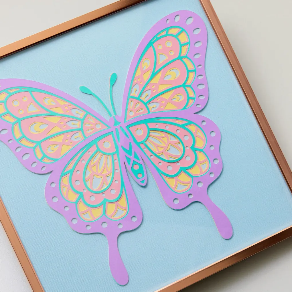 Cricut Papier Et Cartes|Gamme Smart Materials^Papier cartonné autocollant Smart Paper™, Bright Bow