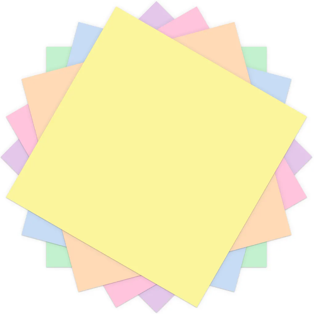 Cricut Papier Et Cartes|La Gamme Explore^Papier cartonné, collection Pastel - 30,4x30,4cm (12pox12po) (48unités)