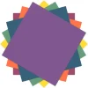 Cricut Papier Et Cartes|La Gamme Explore^Papier cartonné, collection Jewel Tones - 30,4x30,4cm (12pox12po) (48unités)