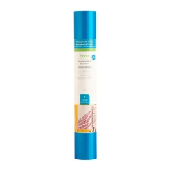 Cricut Vinyle^Premium Vinyl™ Scintillant - Permanent, Bleu