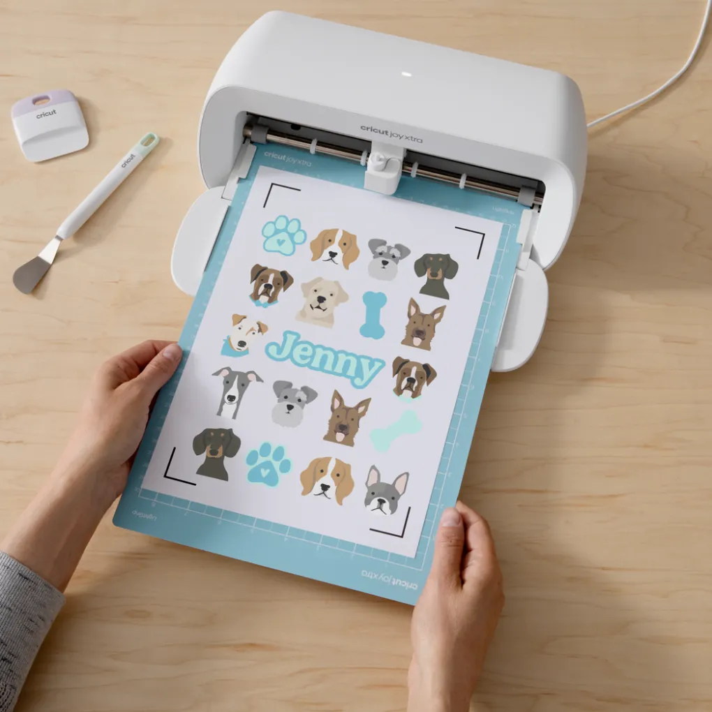 Cricut Matériaux Imprimables & Stickers|Matériaux Imprimables & Stickers^Set de stickers imperméables et imprimables holographiques - A4 (5 feuilles)