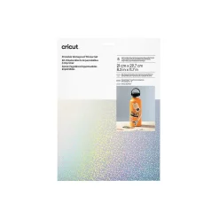 Cricut Matériaux Imprimables & Stickers^Set de stickers imperméables et imprimables holographiques - A4 (5 feuilles)