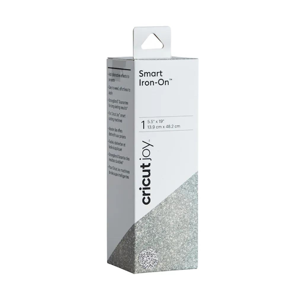 Cricut Thermocollant (htv)^Smart Iron-On™ de Joy™ Pailleté, Argent