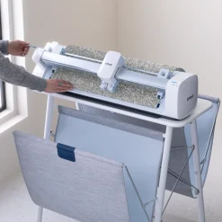 Cricut Thermocollant (htv)|Gamme Smart Materials^Smart Iron-On, Pailleté, Argent, 5 ft