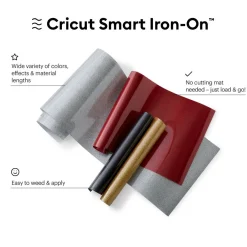 Cricut Thermocollant (htv)|Gamme Smart Materials^Smart Iron-On™ Pailleté (2,7m)