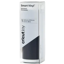 Cricut Vinyle^Smart Vinyl™ Joy™ -Permanent Matte, Noir