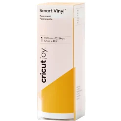 Cricut Vinyle^Smart Vinyl™ Joy™ -Permanent Matte, Jaune Ma&iuml;s