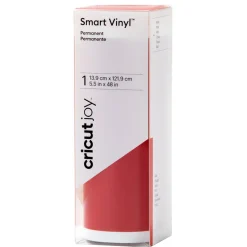 Cricut Vinyle^Smart Vinyl™ Joy™ -Permanent Matte, Rouge