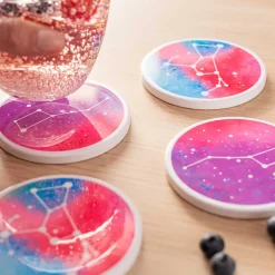 Cricut Supports Personnalisables|Infusible Ink^Sous-verre personnalisable, Rond