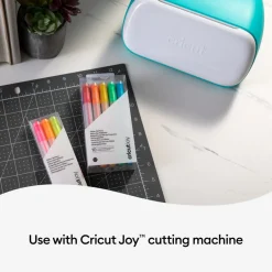 Cricut Stylos Et Marqueurs|Stylos Et Marqueurs^Stylos à encre gel pailleté Joy™ 0,8mm, fluo (3unités)