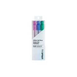 Cricut Stylos Et Marqueurs|Stylos Et Marqueurs^Stylos à encre gel pailleté Joy™, 0,8 mm (3 unités)