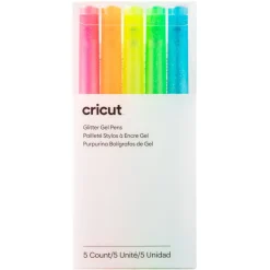 Cricut Stylos Et Marqueurs|Stylos Et Marqueurs^Stylos à encre gel pailleté 0,8mm, fluo (5unités)