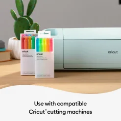 Cricut Stylos Et Marqueurs|Stylos Et Marqueurs^Stylos à encre gel pailleté 0,8mm, fluo (5unités)