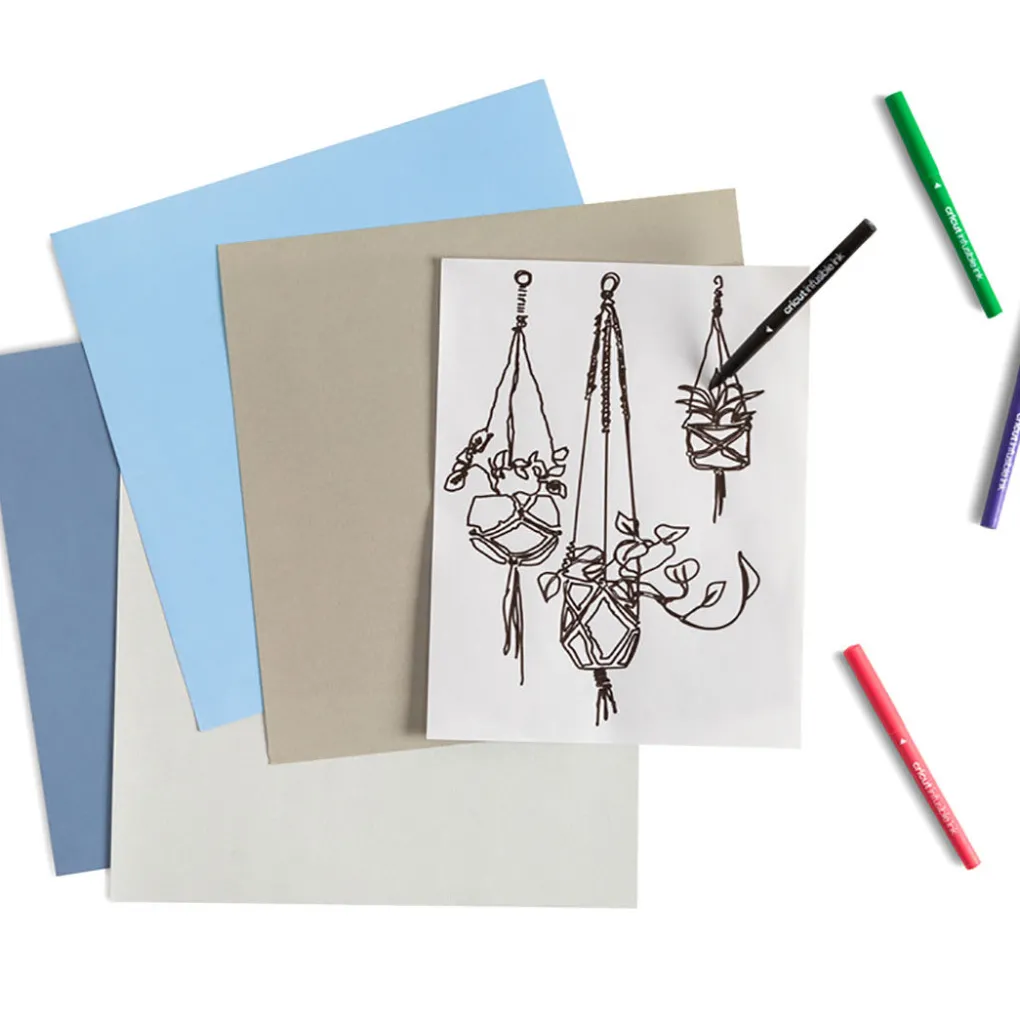 Cricut Stylos Et Marqueurs|Infusible Ink^Stylos Infusible Ink™ (0,4), Basics (5 unités)