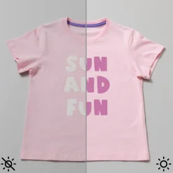 Cricut La Gamme Explore|Matériaux^Thermocollant à couleur changeante activé par les UV, blanc - rose