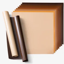 Cricut Thermocollant (htv)|La Gamme Explore^Thermocollant, Collection Skin Tone (10 feuilles)