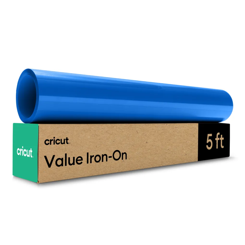 Cricut Thermocollant (htv)^Thermocollant économique (1,5 m / 5 pi), Bleu